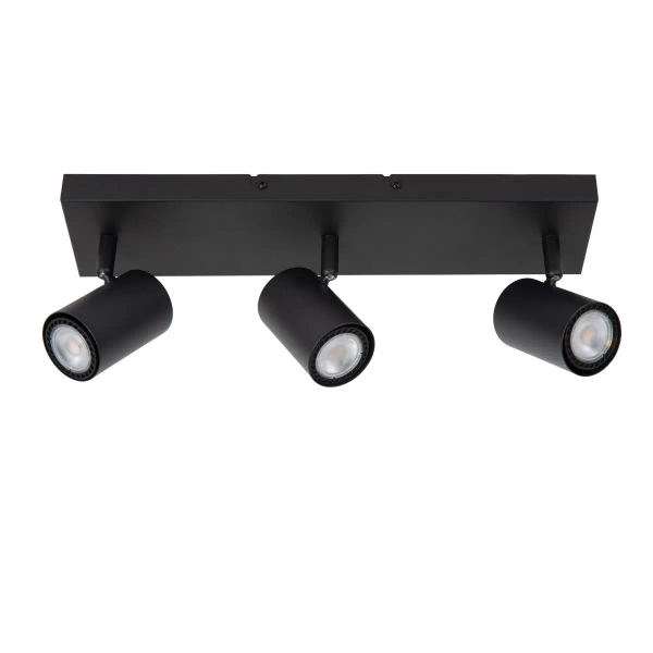 Lampa sufitowa regulowana AMIGO 53910/03/30 z reflektorkami czarny