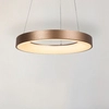 LAMPA wisząca CARMELLA 5055 Rabalux metalowa OPRAWA zwis LED 80W 4000K pierścień ring okrągły złoty