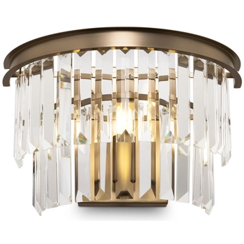 Kinkiet kryształ Revero MOD085WL-01BS Maytoni glamour mosiądz