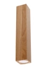 Ekologiczna lampa sufitowa SL.1041 prostokątna drewniana