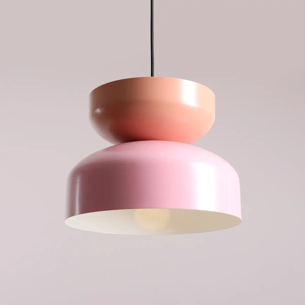 Salonowa lampa wisząca TULA 1132G18_11_C nad wyspę kolorowa