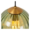 Pojedyncza lampa wisząca MONSARAZ 45493/30/33 Lucide zielony
