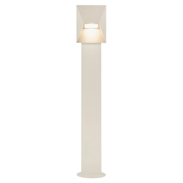 Słupek metalowy do ogrodu Pontio 2218208008 IP54 beżowy