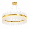 Lampa wisząca kryształowa HESTIA złota ST-4999-100 1xLED 60W 3000K nad stół