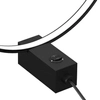 Loftowa lampa biurowa AGARO 2000 Shilo LED 9W 3000K ring czarna