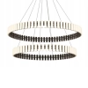 Podwójna lampa wisząca Klavia CGKLAVIA-80-DOUBLE LED 231W 3000K czarna