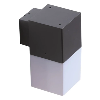 Lampa ścienna na elewację SORANO AZ4446 Azzardo szary IP54 biały