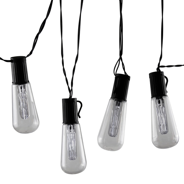 Girlanda łańcuch świetlny Edison 312884 Polux LED 2,6m na baterie 3000K czarna