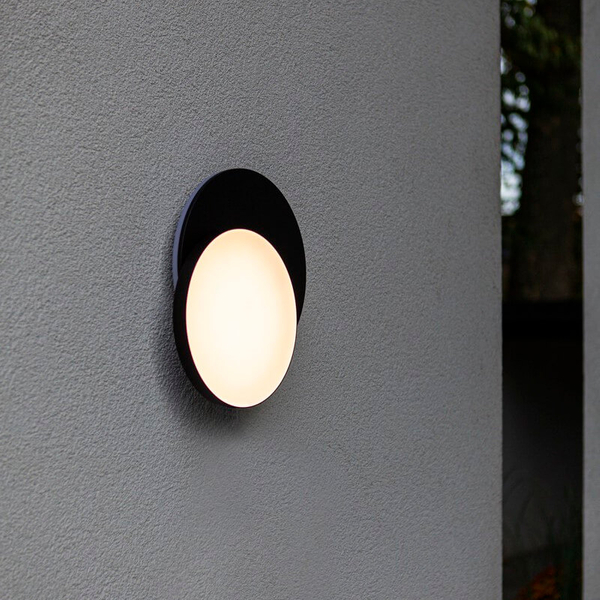 Lampa zewnętrzna GOLETA 5205801012 LED 24,3W 3000-4000K IP44 czarna