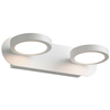 LAMPA ścienna KENDRA MB1063/2 Italux kinkiet OPRAWA metalowa LED 10W 3000K okręgi IP21 białe