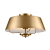 Mosiężna lampa wisząca Luella KL-LUELLA-3P-BNB Kichler metalowa mosiądz