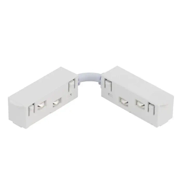Prosty moduł do szynoprzewodów 1-obwodowych 11628 biały
