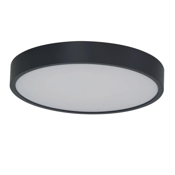 Plafon ściemnialny do łazienki PANDINO AZ6592 LED 32W 2800-6000K IP44 czarny