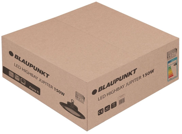 Ledowa lampa przemysłowa Blaupunkt HBJ150NW 200W 4000K czarna