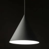 Salonowa lampa wisząca CONO 10008 stożkowa biały