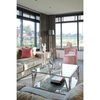Luksusowy fotel obrotowy Jamie S4446 PINK VELVET Richmond Interiors industrialny różowy