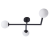 Łazienkowa lampa sufitowa L&-193905 Light& szklane kule IP44 czarna
