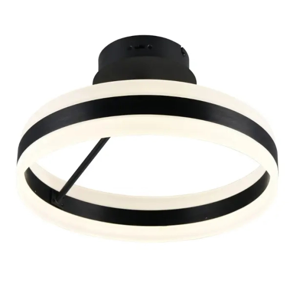 Sufitowy plafon pierścień Dios 631410132 LED 21W 2300-4000K czarny