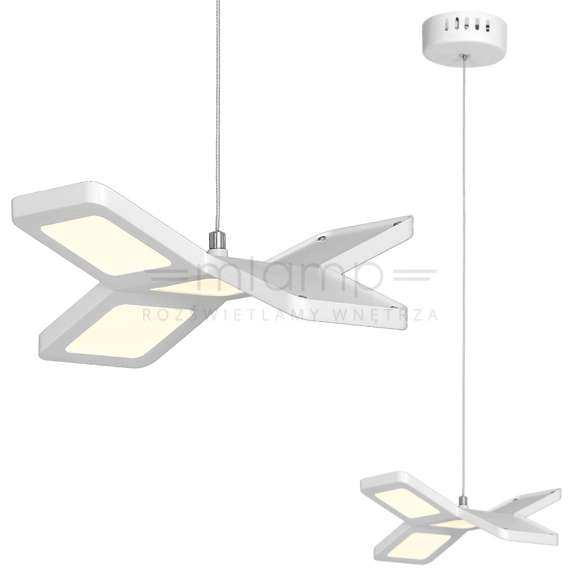 Lampa wisząca PIXELS ML194 metalowa OPRAWA zwis LED 25W 4000K biały