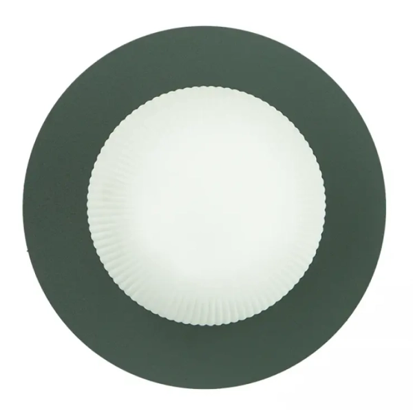 Kulista ścienna lampa 23255 kula szklana okrągła zielony biały