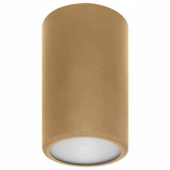 Metalowy donwlight sufitowy 137623620675 tuba do holu złota