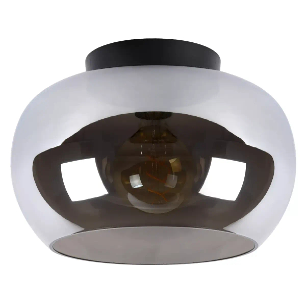 Sufitowa lampa loft Judi 45177/30/65 Lucide do sypialni przydymiona czarna