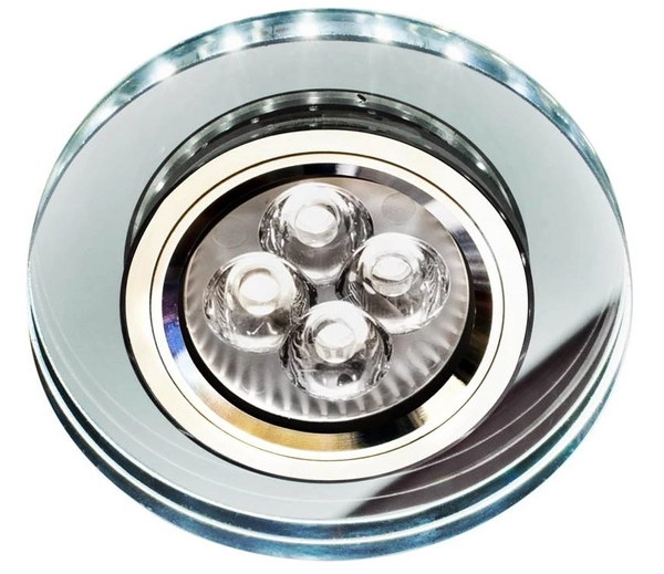 Wpustowa lampa podtynkowa 226941 do kuchni LED 2,1W 6000K chrom