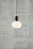 Nowoczesna lampa wisząca Notti 2011003003 Nordlux do salonu czarna biała