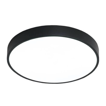 Plafoniera metalowa MODERN MD1001-30-HW LED 20W 3000K okrągły czarny