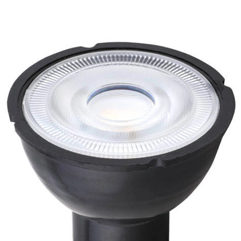 Ledowa żarówka 8347 GU10 7W 4000K 500lm czarna reflektorowa