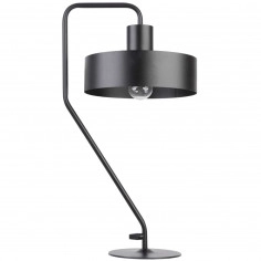 Stojąca LAMPKA gabinetowa VASCO 50118 Sigma metalowa LAMPA stołowa czarna