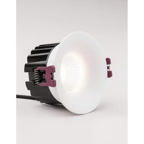 Sufitowa lampa podtynkowa MALLORCA biała LE61580 LED 12W 3000K IP65 wpust