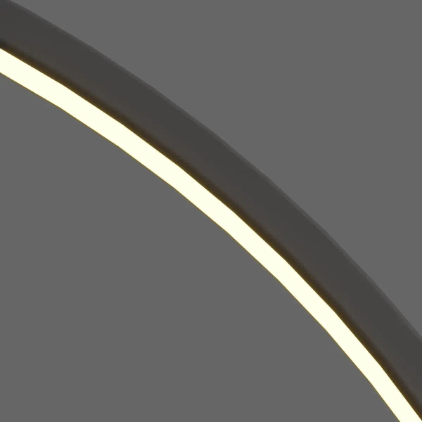 Wisząca lampa ring Loop S PL0119-65-CCT-BK LED 28W CCT IP44 czarny