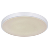 Nowoczesna LAMPA sufitowa SONNY 41586-18 Globo okrągły plafon LED 18W 3000K - 6000K z pilotem srebrny