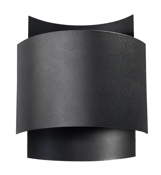 LAMPA ścienna SL.0858 metalowa OPRAWA  kinkiet czarny