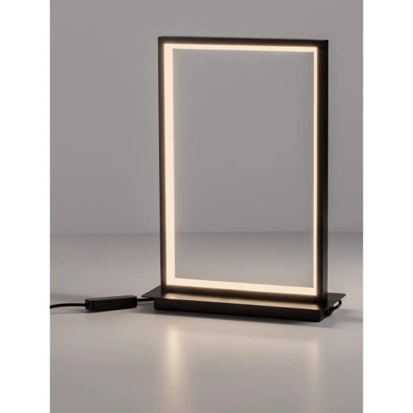 Prostokątna lampa stojąca TINVALO LE45479 LED 14W 3200 K czarna