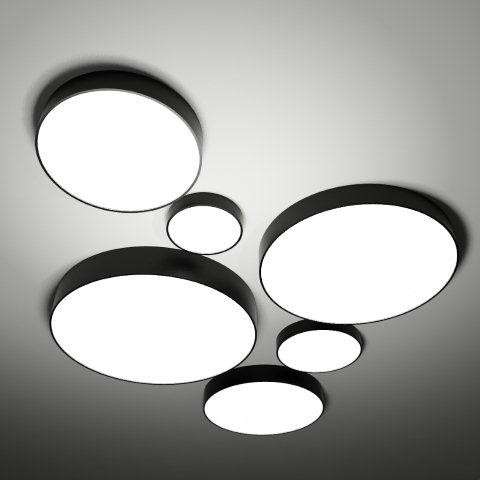 Plafon LAMPA sufitowa BUNGO 1158 Shilo ścienna OPRAWA okrągła KINKIET czarny