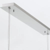 Kulista lampa wisząca Atomo QN-ATOMO-LP7-PC LED 46W 3000K srebrny