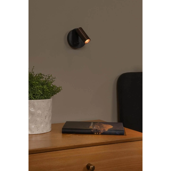 Regulowana lampa ścienna TONI 29934/02/15 LED 2W 2700-4000K szara