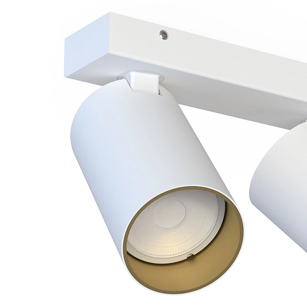 Sufitowa lampa nowoczesna Mono 7774 regulowana do sypialni biała