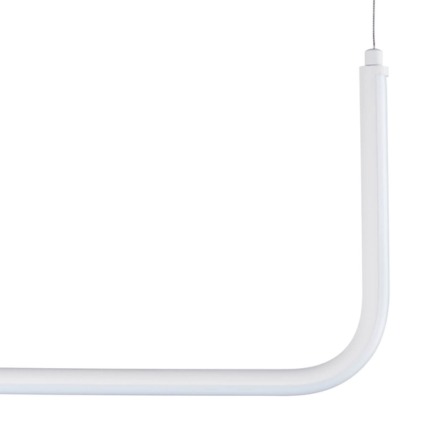 Wisząca lampa nad wyspę Minima MP0095-L120_WH LED 20W 3000K listwa metal biały