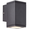 Elewacyjna lampa ścienna Hally 90959A58 IP44 antracyt