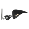 Sufitowa lampa metalowa Sebastian SEB0322 do salonu potrójna czarna