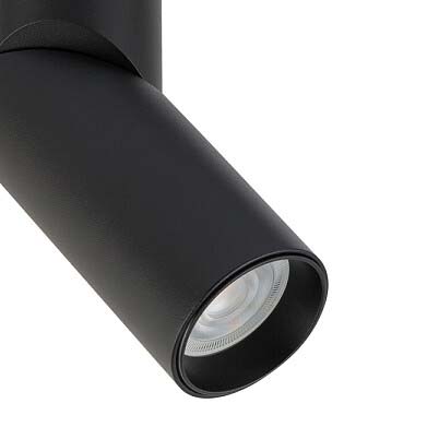 Punktowa lampa India 7860 sufitowy reflektorek czarny do sypialni