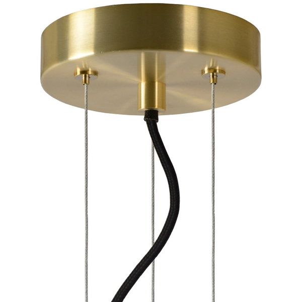 Lampa wisząca FLORIEN  30473/28/62 loftowa bursztynowy mosiądz outlet