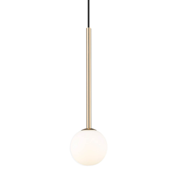 Okrągła lampa wisząca Arcturus P0574-01F-F7AA Zumaline biały złoty