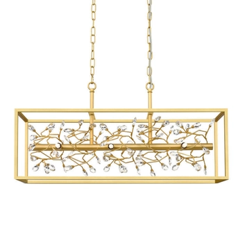 złoty || przezroczysty