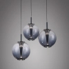Regulowana lampa wisząca PURE E-INFINITY czarna szara 2222-15 3x7W 2200-5000K zmienna barwa