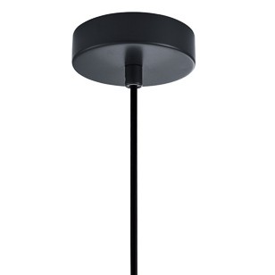 Industrialna LAMPA wisząca KALULA PND-78901-1-BK+SG Italux metalowy ZWIS druciany do przedpokoju czarny