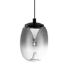 Szklana lampa zwisowa PAMELA AZ6267 Azzardo LED 5W 3000K przydymiona czarna